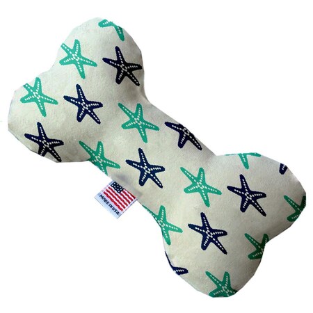 Mirage Pet Products Starfish 8 in. Stuffing Free Bone Dog Toy 1263-SFTYBN8